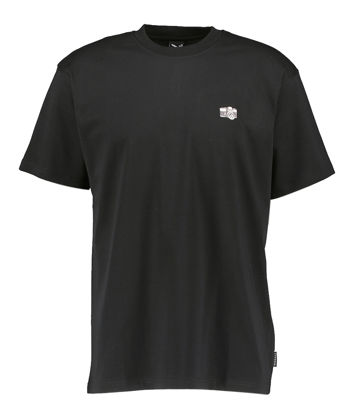 Zwarte t-shirt met kodak logo Iriedaily