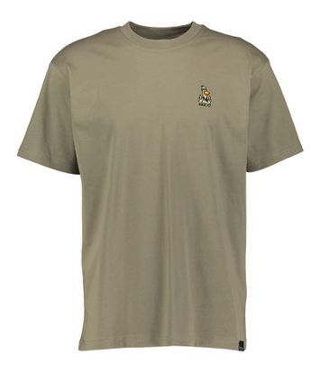 Bruine t-shirt duck it Iriedaily