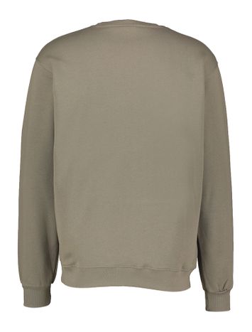 Smokey Olive sweater met merklogo Iriedaily