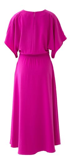Fushia lange jurk Livia Lalotti 