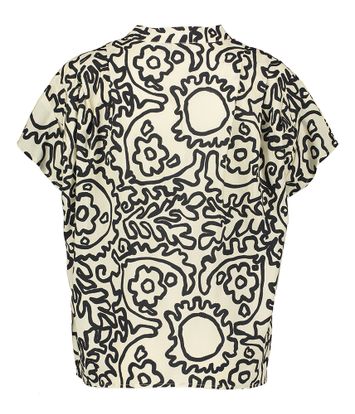 Beige met zwarte print Tine Lalotti 