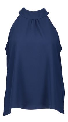Lalotti Blauwe top met halternek Marcha Top
