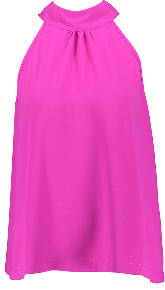 Fushia top met halternek Marsha Top Lalotti