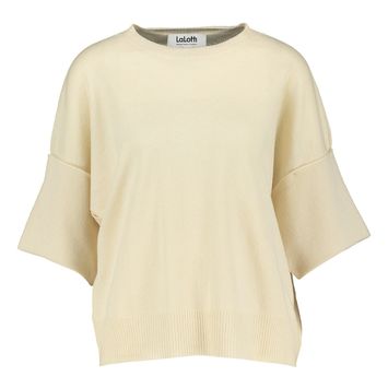Beige trui in merino Ziya Lalotti