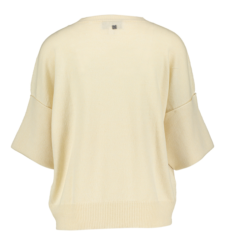 Beige trui in merino Ziya Lalotti