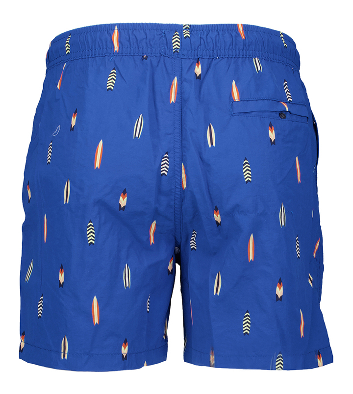 Blue cobalt zwemshort Nate surfboards Shiwi 