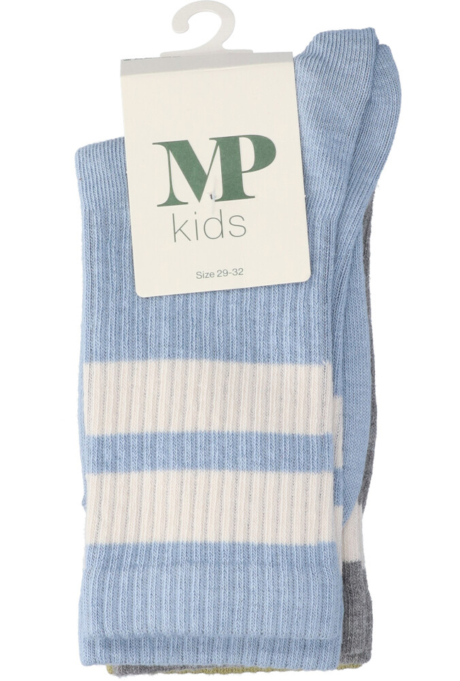 Multicolor 3-pack kousen MP Denmark 