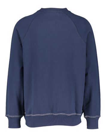 Blauwe sweater met ronde hals Element 