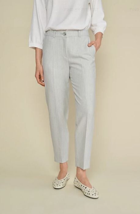 Grijze lange broek Marie Méro