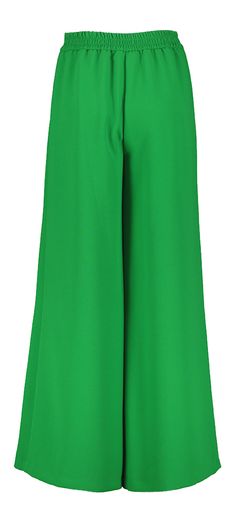 Felgroene losvallende broek met elastiek Marie Méro