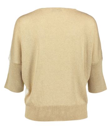 Beige gehaakte fijne pul Marie Mero