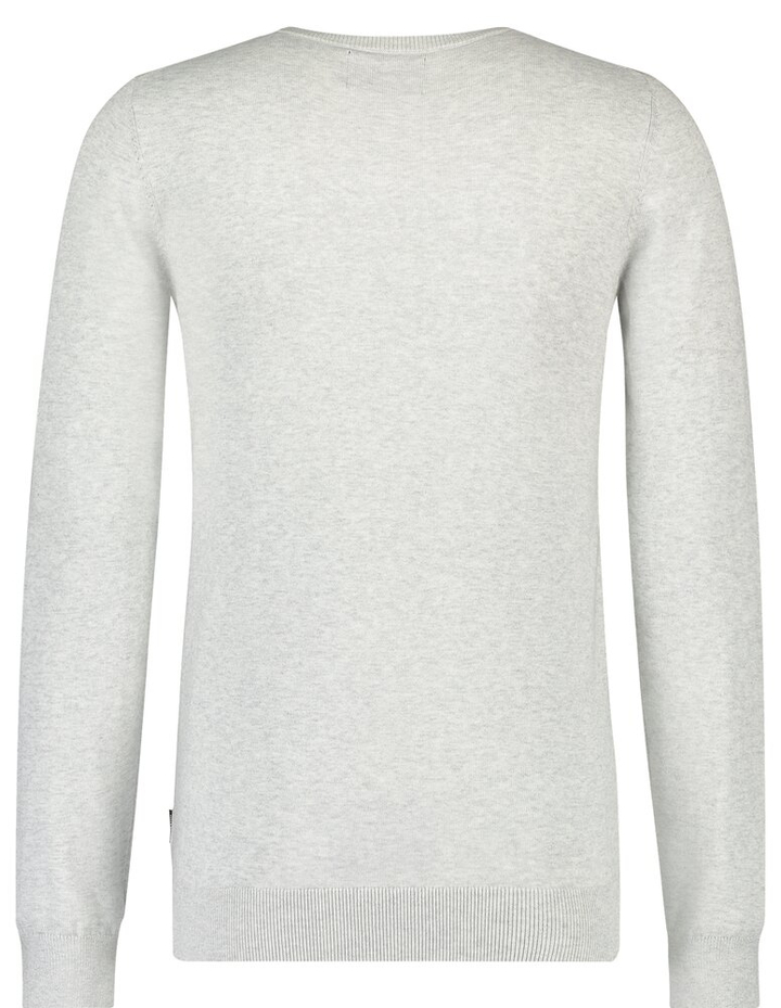 Lichtgrijze katoenen pull met ronde hals Bart Saint Steve