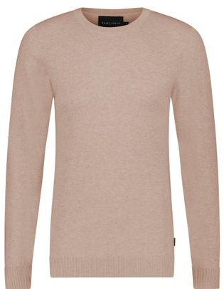 Saint Steve Oudroze katoenen pull met ronde hals