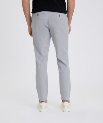 Lichtgrijze broek Josh Plain