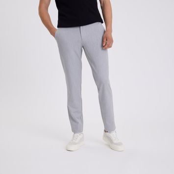 Lichtgrijze broek Josh Plain