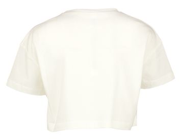 Witte korete t-shirt met borstzak Liu Jo 