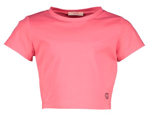 Roze crop t-shirt Liu Jo