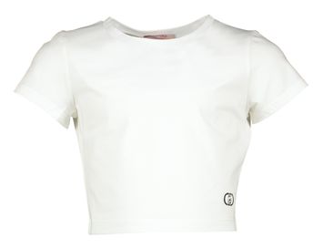 Witte crop t-shirt Liu Jo