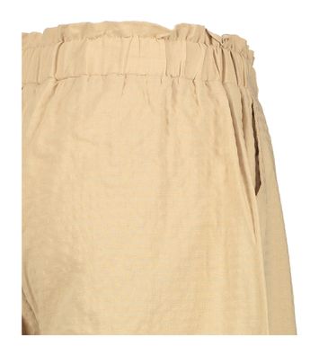 Beige wijde broek met elastiek Liu Jo
