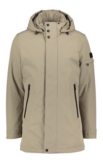 Taupe kleurige winterjas State Of Art 