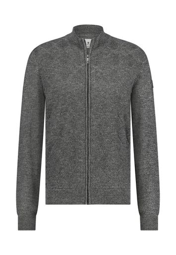 Bruin grijze gilet met rits State Of Art 