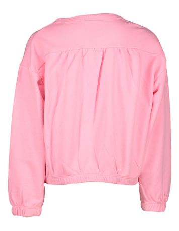 Fluo roze sweater met ronde hals AO76