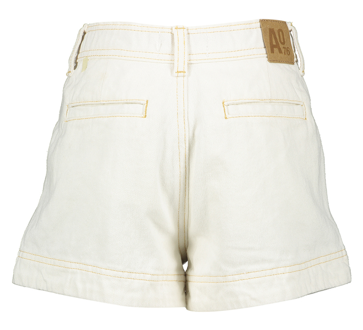Witte jeansshort AO76