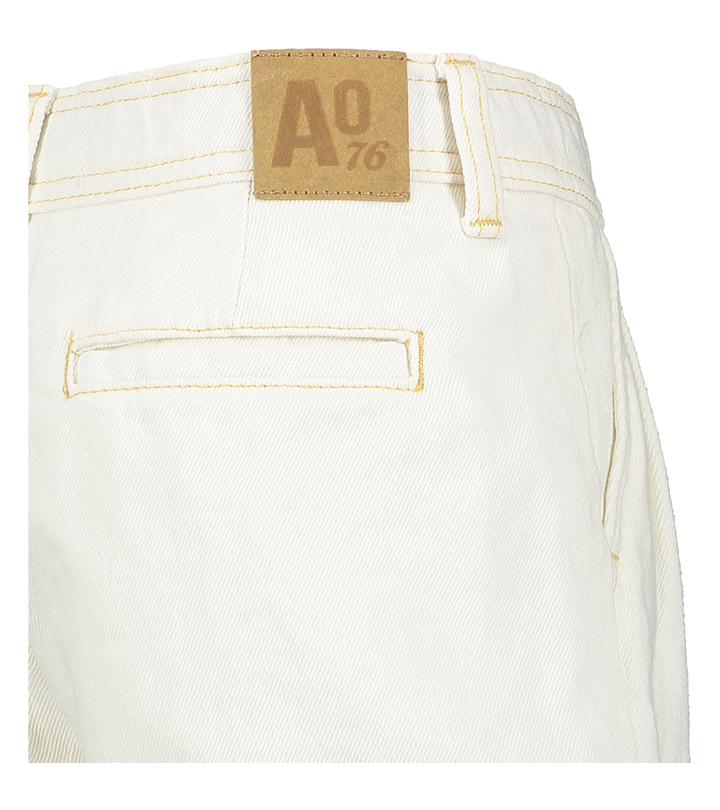 Witte jeansshort AO76