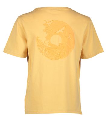 Oranje t-shirt pet print AO75