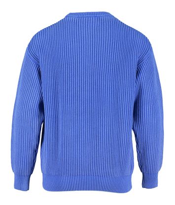 Blauwe katoenen trui AO76