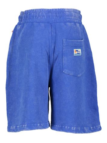 Blauwe short met elastiek AO76