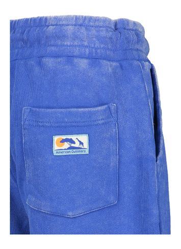 Blauwe short met elastiek AO76