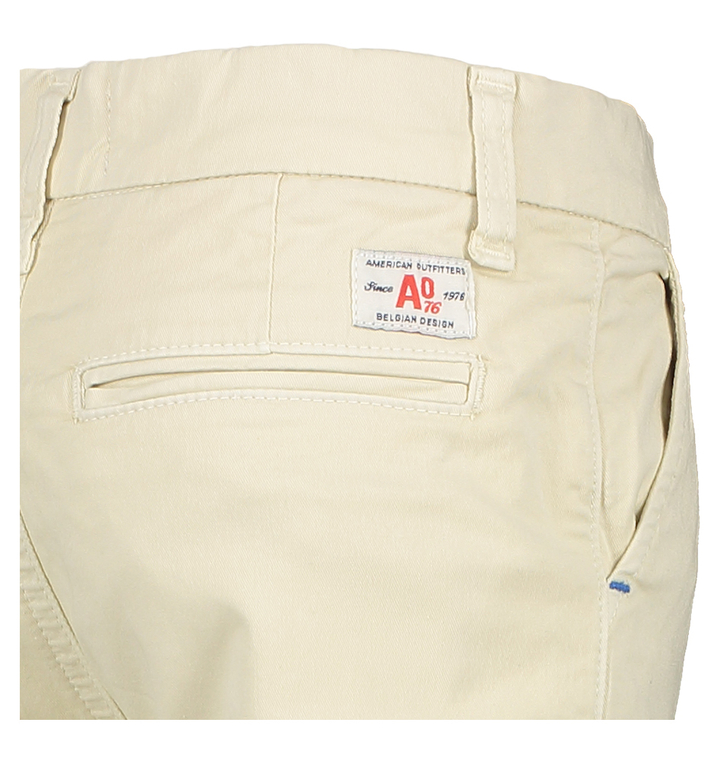 Licht beige chino broek AO76