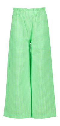 Blue Bay Fluogroene losvallende broek Feline
