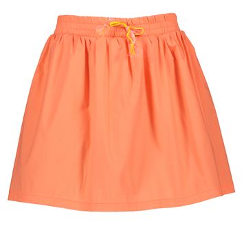 Coral kleurige rok met short onder Wilke Blue Bay