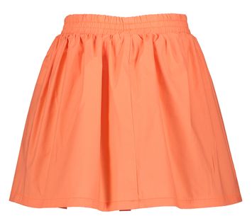 Coral kleurige rok met short onder Wilke Blue Bay