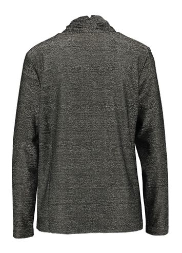 Zwarte souspull met glanzende print Hasina Xandres