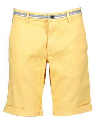 Gele linnen short Masons
