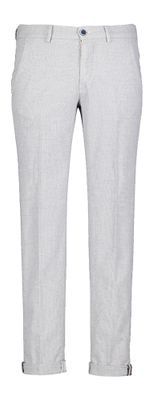 Grijzes blauwe geruite slim fit broek Mason's