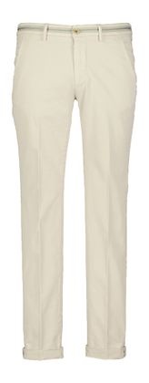 Mason's Creme kleureige slim fit chino