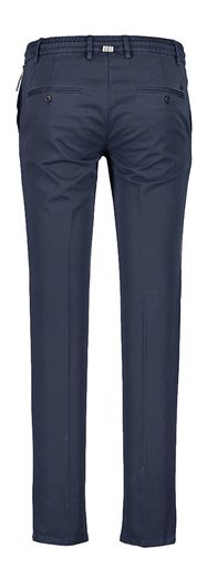 Donkerblauwe slim fit chino Maison's 