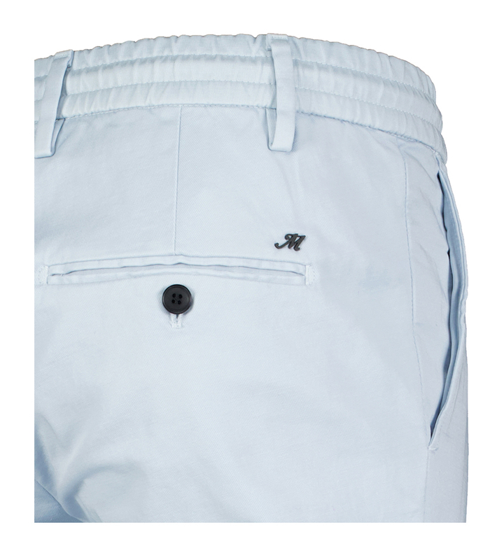 Blauwe sportieve chino Masons