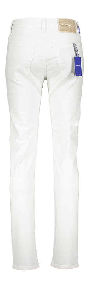 Witte slim fit jeans Jacob Cohen