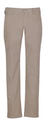 Jacob Cohen Bruin grijze slim fit chino