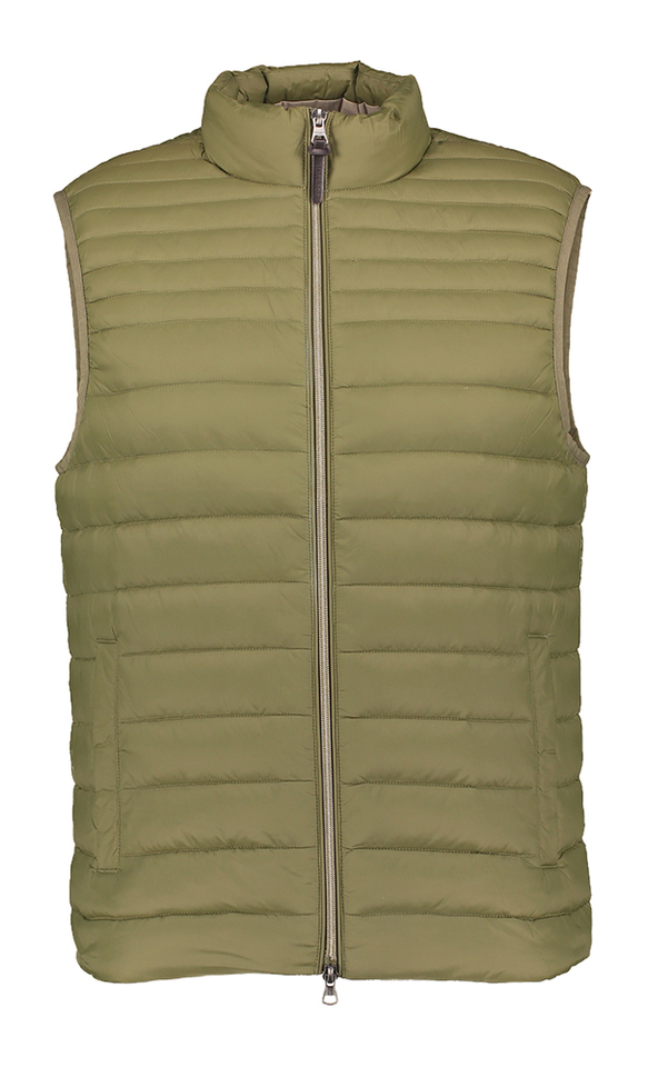 Kaki padded bodywarmer Hackett