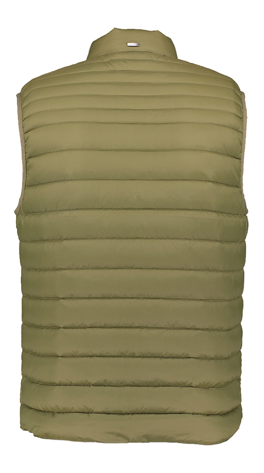 Kaki padded bodywarmer Hackett