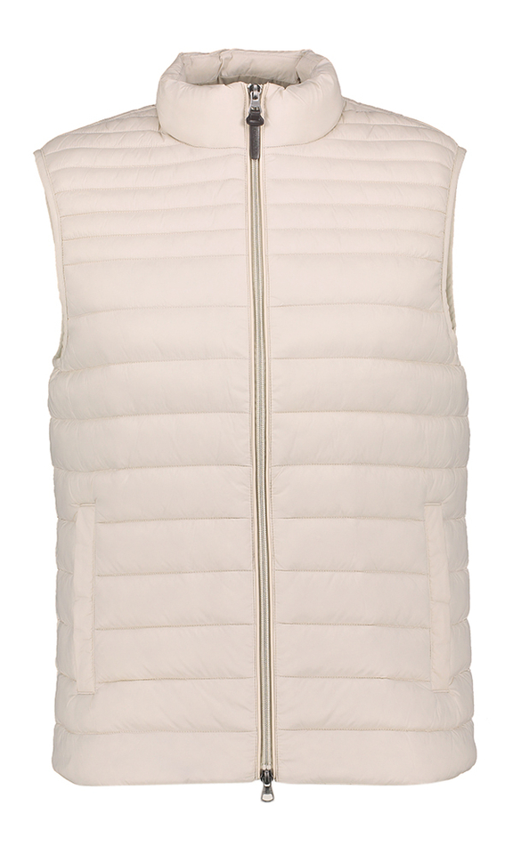 Greige padded bodywarmer Hackett