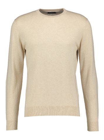 Off white trui met ronde hals Hackett 