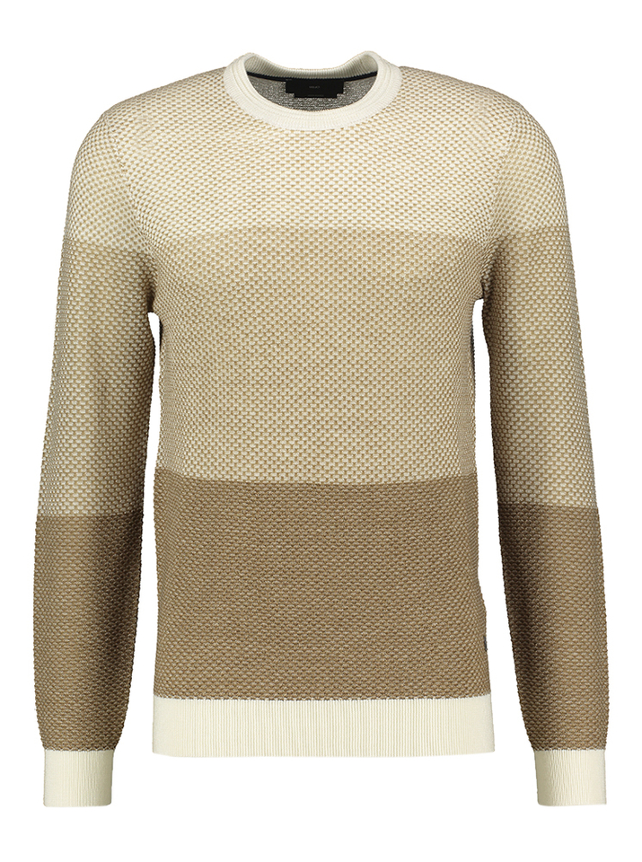 Beige gespikkelde trui met wol Liu Jo