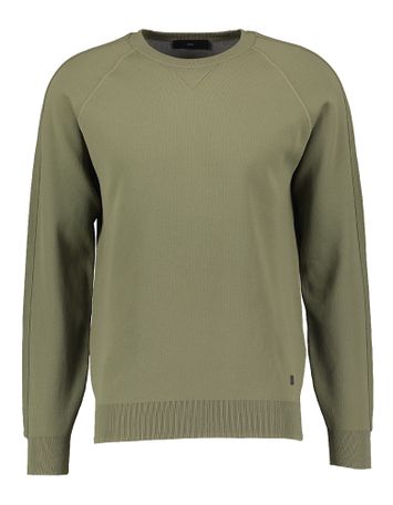 Kaki pull met ronde hals Liu Jo